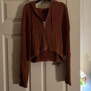 Corduroy Rust Cropped Jacket